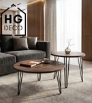 Metalowa noga hairpin legs do stolika kawowego trzy pręty noga loftowa TL50 cm