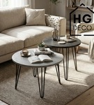 Metalowa noga hairpin legs do stolika kawowego trzy pręty noga loftowa TL50 cm