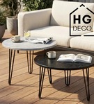 Metalowa noga hairpin legs do stolika kawowego trzy pręty noga loftowa TL50 cm