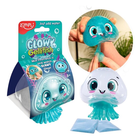 Świecąca meduza do kapieli + slime Zimpli Kids