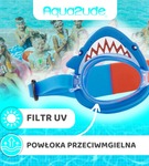 AQUA2UDE  Okulary do pływania szczęki rekina