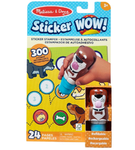 Stempelek z naklejkami piesek  + książeczka Sticker Wow! Melissa and Doug