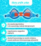 AQUA2UDE  Okulary do pływania szczęki rekina