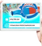 AQUA2UDE  Okulary do pływania szczęki rekina