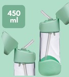 Butelka Titan słomka 450 ml Spearmint B.box