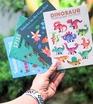 REX LONDON  Tatuaże zmywalne dla dzieci Dino 