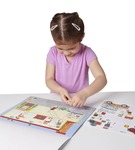 Zestaw kreatywny naklejki wielorazowe miasto Melissa&Doug